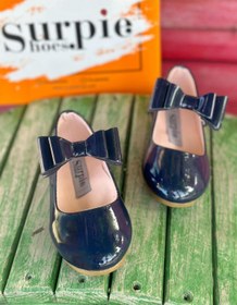 Resim Surpie Shoes Fiyonk Detaylı Bantlı Ortopedik Çocuk Babet 