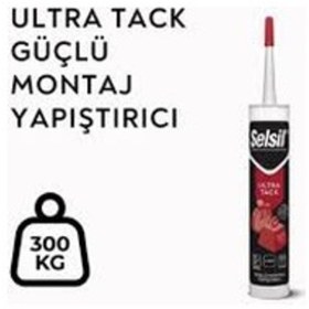 Resim Selsil Ultra Tack 290 Ml Korniş Yapıştırıcı 12 Li Koli 