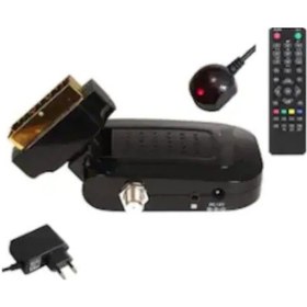 Resim Mini Uydu Alıcısı Sd Scart Uydu 