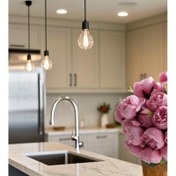 Resim 27 Saplı Yapay Şakayık Çiçek Buketi - Gerçekçi Pembe Plastik Çiçekler, Bakım Gerektirmeyen İç/Dış Mekan Dekoru, Düğünler, Anneler Günü, Ev & Bahçe için Dayanıklı Canlı Görünümlü Çiçek Aranjmanı, Düğün Süslemeleri, Dekoratif Sepet 