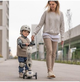 Resim Scoot And Ride Xxs-s Dizlik Ve Dirseklik Scooter Koruyucu Set Açık Gri 230925-00017 Açık Gri 