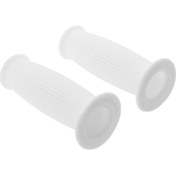 Resim Suntek Magideal Beyaz Için Evrensel Motosiklet Gidon Kolu Sapları 25/28mm 