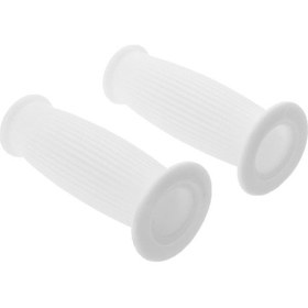 Resim Suntek Magideal Beyaz Için Evrensel Motosiklet Gidon Kolu Sapları 25/28mm 