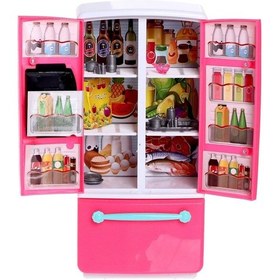 Resim My Kitchen Pembe Buzdolabı 