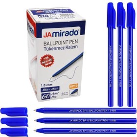 Resim Ja Mirado Mavi Tükenmez Kalem 60lı 1.0mm BP10 