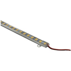 Resim Su Geçirmez Led Bar Amber Sarı Su Geçirmez çubuk Led Çift Sıra 12V 100cm 
