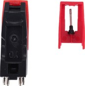 Resim 1 Adet Plak Çalar Kartuşu Ve 4 Adet Elmas İğne Yedek 