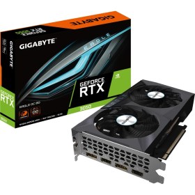 Resim Gıgabyte Rtx 3050 Eagle Oc 8gb Gddr6 128 Bit Nvidia Ekran Kartı 