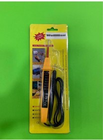 Resim abnturk Kablo Faz Voltaj Dedektörü Kontrol Kalemi-ölçüm Aleti ( (8 In 1) Voltaj Tester) 