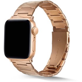 Resim Kılıf Adam Apple Watch Ultra 49mm Kordon Krd-48 Metal Strap Kayış 