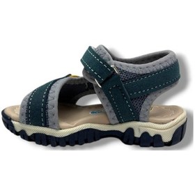 Resim Arzen Bebe 228-26 Cırtlı Anatomik Erkek Çocuk Sandalet Petrol Gri 31-36 
