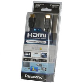 Resim Panasonic 24K Altin Kaplama Mini Hdmi Kablo Rp Chem30E K 