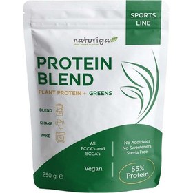 Resim Naturiga Yeşil Protein Blend 250 G 