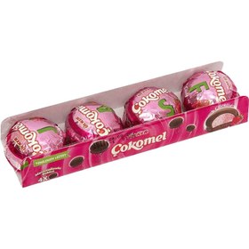 Resim Ülker Çokomel Çilekli Marshmallow Bisküvi 3x12 G 