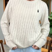 Resim Kadınların Zarif Kablo Kazak - Yumuşak ve Rahat Crew Boyun Uzun Kollu, Nakışlı At Tasarımı ile, Açık Mavi Rahatdan Resmi Giyimlere Kış/Sonbahar için, Kazak Elbise 