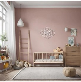 Resim Metal Dekor Halkalar Circles Metal Duvar Tablosu Mandala 