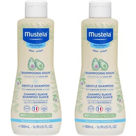 Resim Mustela Gentle Shampoo Papatya Özlü Bebek Şampuanı 500 ml 2 ADET 