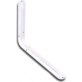 Resim Raf Altı Raf Ayağı Konsol L Demir Beyaz 26,5 X 33,5 Cm 