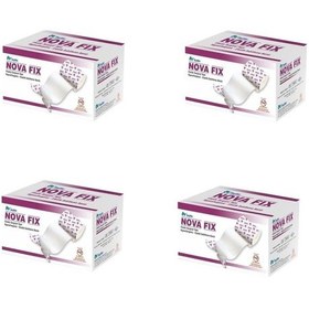 Resim Nova-Fix Esnek Sabitleme Bandı Fix Flaster Bant 10 M x 15 CM 4 Adet 