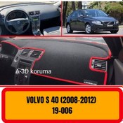 Resim VOLVO S40 2008-2012 ÖN GÖĞÜS / PANEL / TORPİDO KORUMASI - KILIFI - HALISI 
