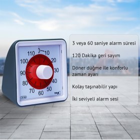 Resim Sevgift TFA 38.2043.10 Analog Zamanlayıcı 