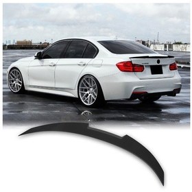 Resim Bmw F30 2012-2018 Plastik Boyasız Yarasa M4 Spoyler 