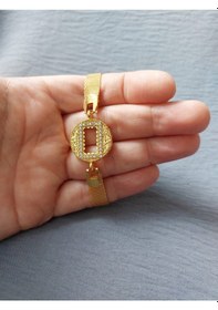 Resim Çeyrek Gram Uyumluhasır Bileklik 24yar Altın Kaplma Altın 