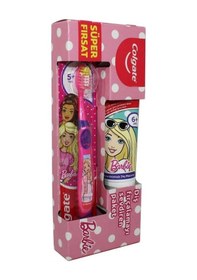 Resim Colgate Çocuk Diş Macunu 75 Ml + Diş Fırçası Barbie 