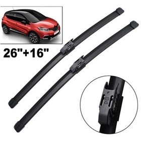 Resim Renault Captur Ön Cam Muz Silecek Takımı 2016-2019 