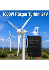 Resim NepaSun 1000w Rüzgar Türbini+şarj Kontrol Cihazı 
