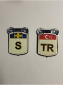 Resim Green Otomotiv Cam Süsleri İkili Takım S ve TR 