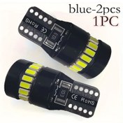 Resim Xuweiwei 2 Rv Led T10 W5w Lensli Canbus Hatasız Ice Blue 2pcs İç Tavan Harita Ve Kapı Aydınlatma 