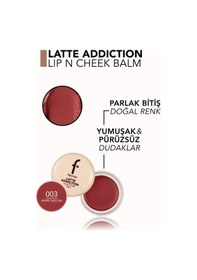 Resim Flormar Latte Doğal Renk Veren Parlak Bitişli Dudak Ve Yanak Balm'ı 003 Berry Mocha 