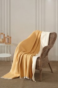 Resim Elart Rubby Pike Tek Kişilik Müslin (160x220 cm) Sarı - Sarı 