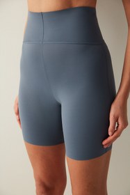 Resim Penti Toparlayıcı Gri Bisikletçi Taytı 