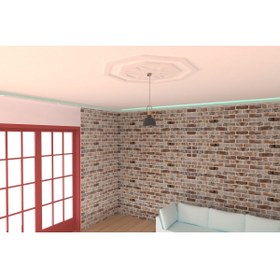 Resim MOTİFPİYER Motifpiyer Tavan Lamba Göbeği 01-sekizgen-dis Citali 