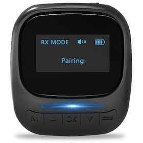 Resim B36 Oled Büyük Ekran Bluetooth Aptx Hd Ses Verici Alıcısı 
