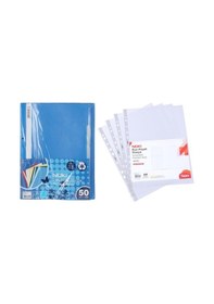 Resim Noki Telli Dosya 50'li + Noki Eco Poşet Dosya 100'lü 