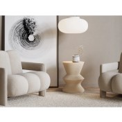 Resim Echo Furniture Saira Fildişi Sehpa 