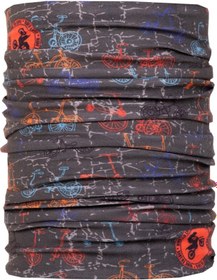 Resim Ride To Love Cycle Bisiklet Ve Scooter Desenli Bandana & Boyunluk Çok Renkli 