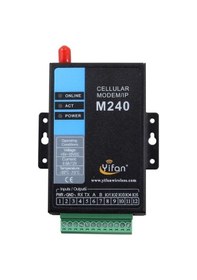 Resim M240-l1 Endüstriyel 4g Lte Cat1 Ip Modem Rs232/rs485, I/o, Adc, Mqtt & Modbus 