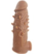 Resim Lilitu Shop 3,5 cm Dolgulu Realistik Penis Kılıfı 