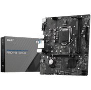 Resim MSI PRO H410M-B 2933Mhz DDR4 M.2 HDMI VGA 1200P Asus