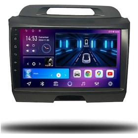 Resim Caros Kia Sportage 2011-2015 Uyumlu Android Multimedya 6gb Ram 64gb Hafıza 9" 
