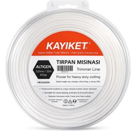 Resim Kayıket Altıgen Tırpan Misinası 53 Metre 3,0 mm 450 gr 