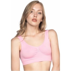 Resim Pembe Mı Emay 4005 Soft Kalın Askı Büstiyer Pembe 
