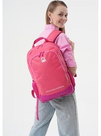 Resim United Colors Of Benetton Sırt Çantası Açık Pembe Bnt20878 Pembe 