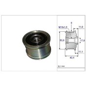 Resim VALEO 588090 Alternatör Kasnağı Mercedes Classe M W164 
