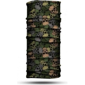 Resim Motorcu Boyunlugu Unisex Bandana Motosiklet Bandana Boyunluk Kadın Erkek Headwear BDKM191 