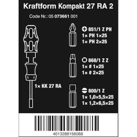 Resim 05073661002 Kraftform Kompakt 27 Ra 2 Sb, 7 Parça, Renkli, Tek Boy, 7 Adet 